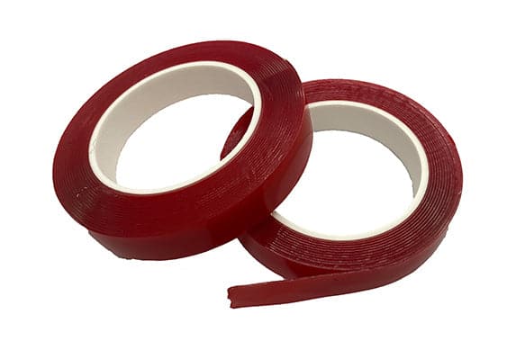 Dubbelzijdige foamtape 1mm, transparant - Stoeldop Shop
