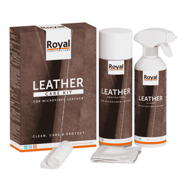 Royal Microfiber Leder CareKit