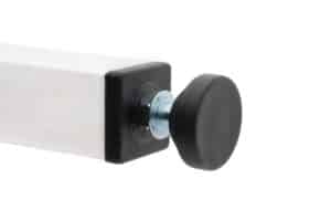 Stoelpoot verhoger - 3 cm - Vierkante poot - aan de poot