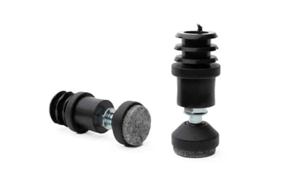 Stoelpoot verhoger met vilt - 4,5cm - Ronde poot