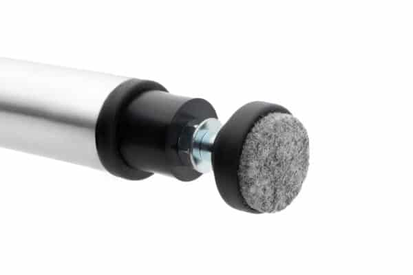 Stoelpoot verhoger met vilt - 4,5cm - Ronde poot - Aan poot