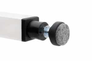 Stoelpoot verhoger met vilt - 4,5cm - Vierkante poot - aan de poot